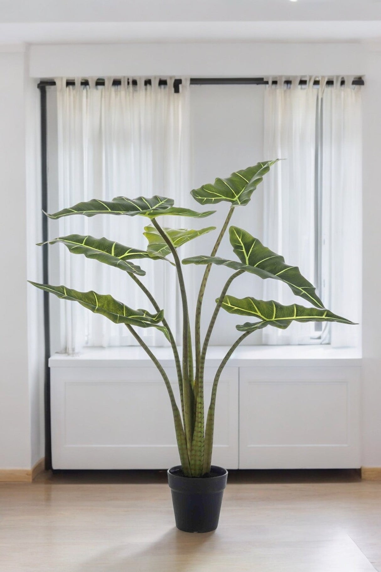 Livraison plante Alocasia plante artificielle - h90cm, Ø14cm