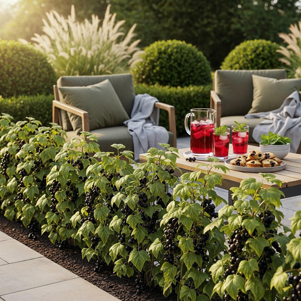 Livraison plante Cassis Titania – Lot de 3 – Pot 9 cm