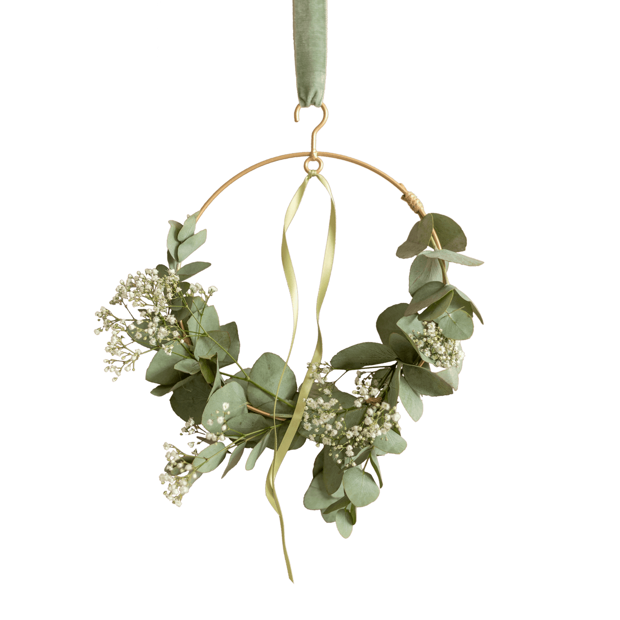 Livraison plante Couronne DIY fleurs séchées - Eucalyptus