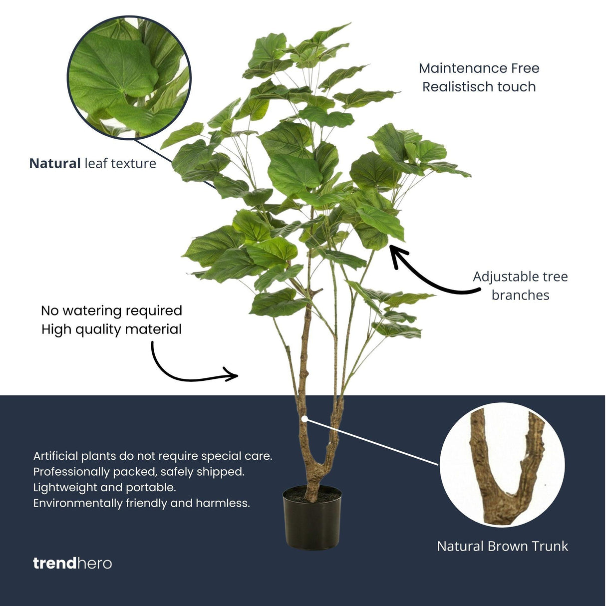 Ficus Umbrella plante artificielle
