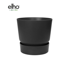 Pot elho Greenville Rond noir 18 cm