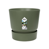 Livraison plante Pot elho Greenville Rond vert 14 cm