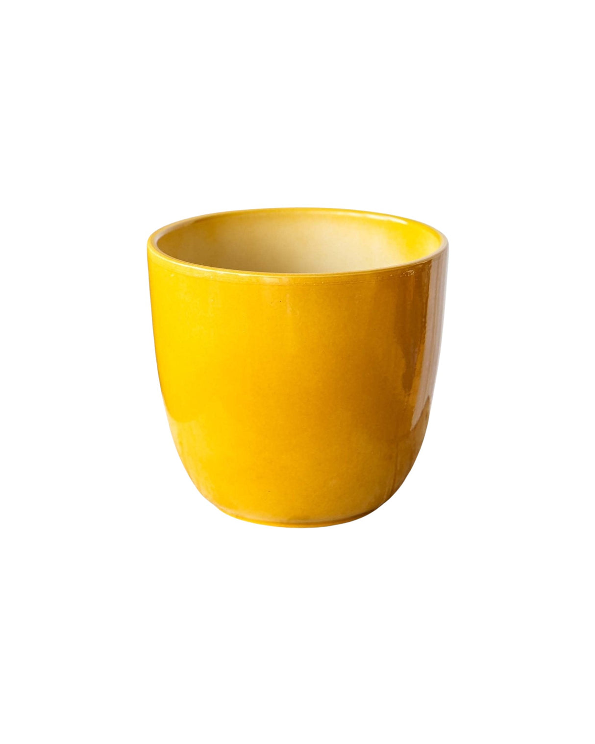 Oslo plant pot – Yellow