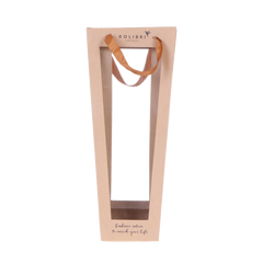 Coffret cadeau Orchidée avec cache-pot et sac élégant