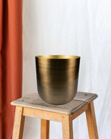<tc>pot holder</tc> golden d25cm