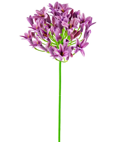 Livraison plante Agapanthe artificielle violette