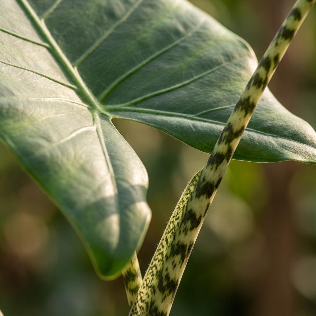 Livraison plante Alocasia Zebrina