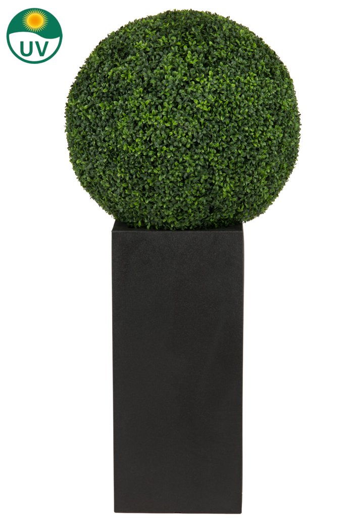 Livraison plante Boule de buis style romain D65 - Buis artificiel