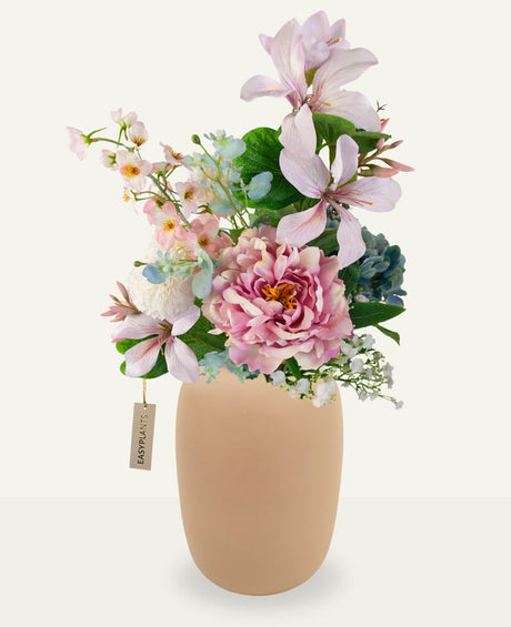 Livraison plante Bouquet artificiel Bohème pastel
