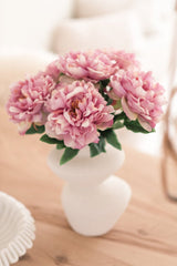 Livraison plante Bouquet artificiel Pivoine Rose Clair