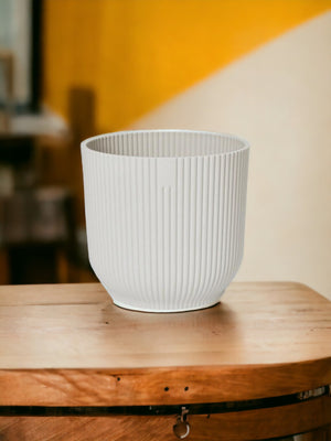 Cache-Pot Elho Blanc - D25 x H23