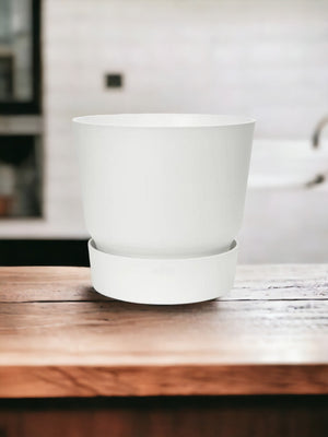 Cache-Pot Elho Greenville Blanc - D30 x H28