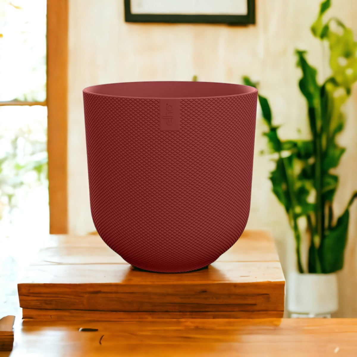 Cache-Pot Elho Jazz Rouge - Élégance et Style Intérieur