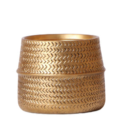 Cache-pot métallique - Ø12cm