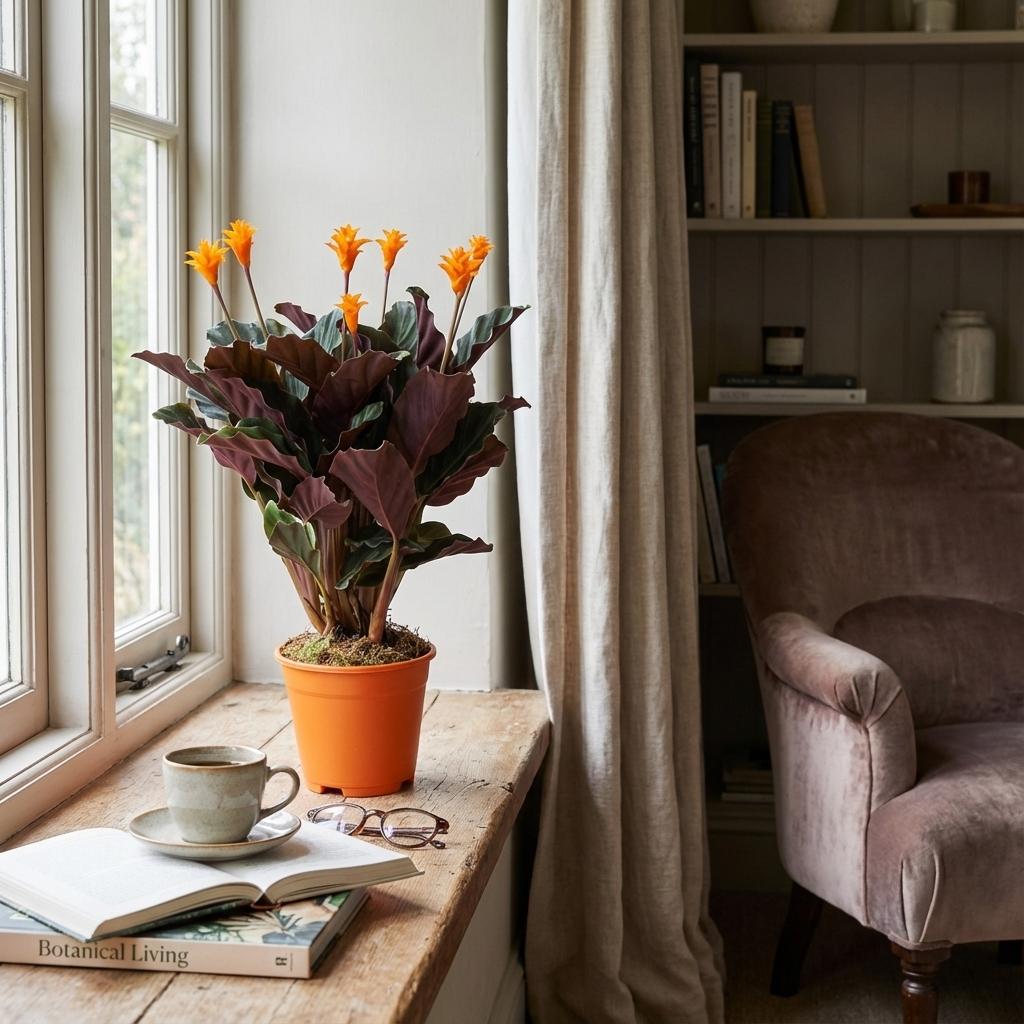 Livraison plante Calathea Crocata