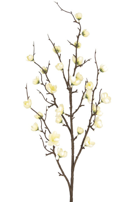 Livraison plante Cerisier du Japon blanc - Branche fleurie artificielle