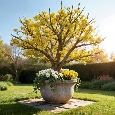 Cornus Mas Cornouiller Mâle - Conteneur 1 à 1.9 Litres - Arbuste Fruitier Vigoureux Pour Haie