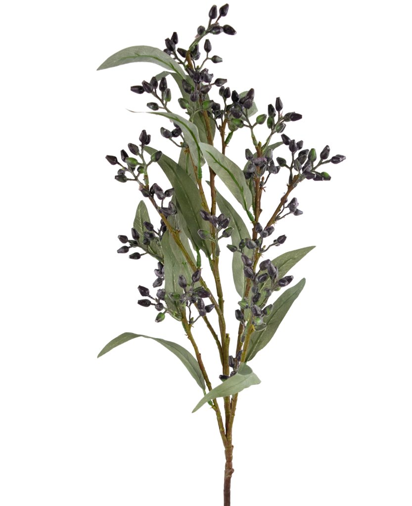 Livraison plante Eucalyptus baies bleu - feuillage artificiel