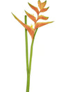 Livraison plante Fleur Artificielle Héliconia orange