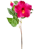 Livraison plante Fleur artificielle Hibiscus rose