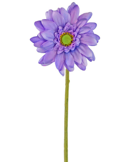 Livraison plante Fleur artificielle mini Gerbera lilas