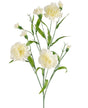 Livraison plante Fleur artificielle Œillet blanc