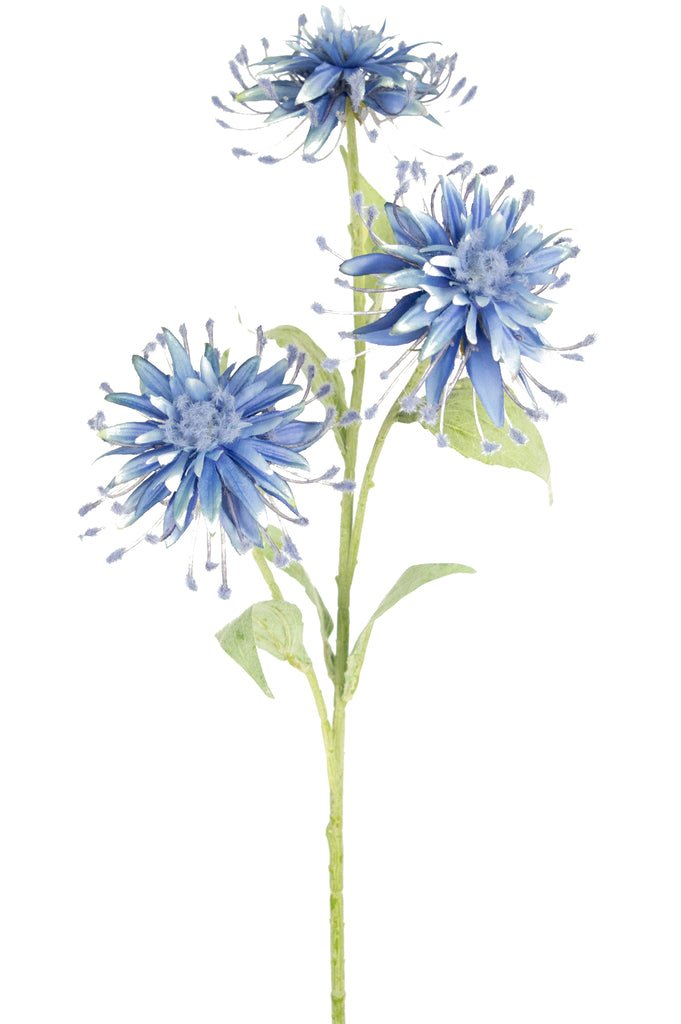 Livraison plante Fleur Artificielle Scabiosa Japonica bleue