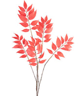 Livraison plante Fougère rouge ramifiée - feuillage artificiel