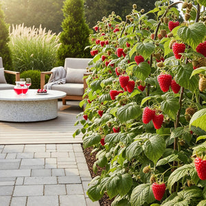 Livraison plante Framboisier Heritage – Lot de 6 – Pot 9 cm