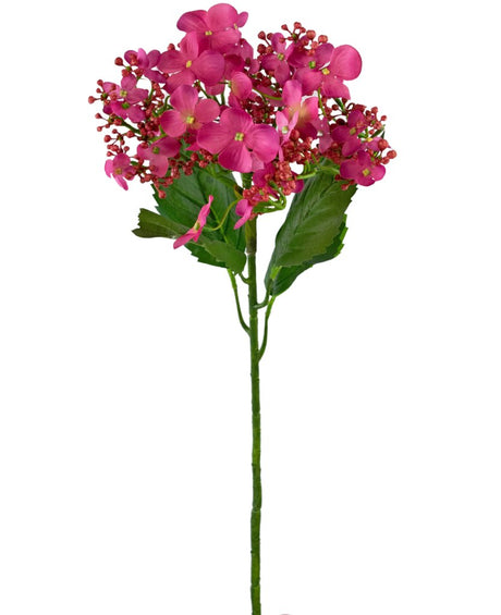 Livraison plante Hortensia Papillon Rose Fleur Artificielle