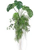 Livraison plante Monstera/fougère - plante artificielle tombante