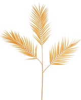 Livraison plante Palmier ocre - feuillage artificiel