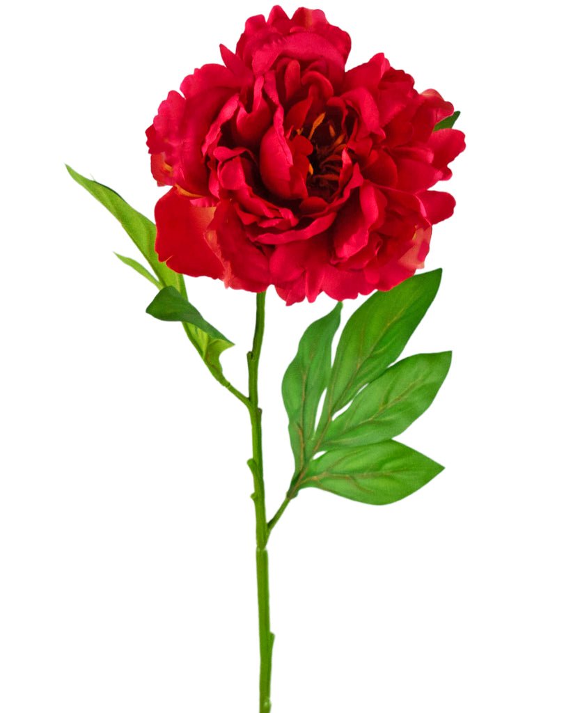 Livraison plante Pivoine artificielle rouge