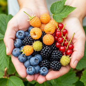 Livraison plante Plantes fruitières Rainbow – Lot de 4 – Pot 9 cm