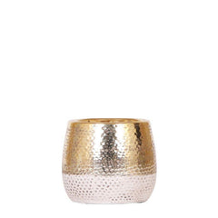 Pot décoratif Elite or - Accessoire luxe