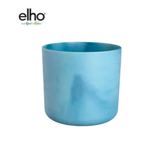 Pot Elho Ocean Round bleu atlantique 18 cm