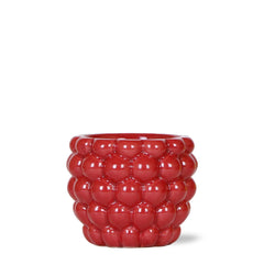 Pot en céramique rouge
