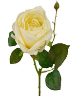Livraison plante Rose artificielle de luxe blanche