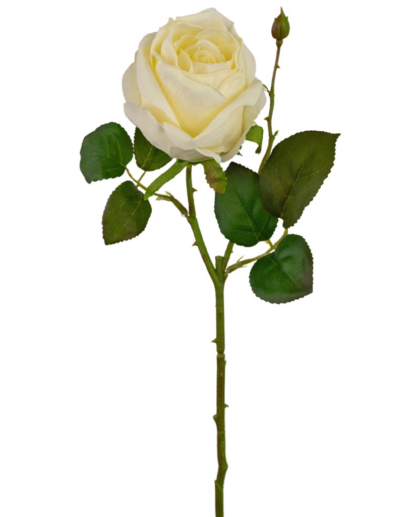 Livraison plante Rose artificielle de luxe blanche