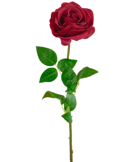 Livraison plante Rose artificielle Real Touch rouge