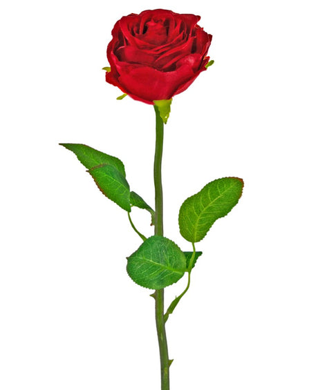 Livraison plante Rose Classique artificielle rouge