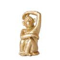 Sculpture Singe En Résine - Déco Bureau Miniature - Léger Et Compact - Ornement Créatif - 1