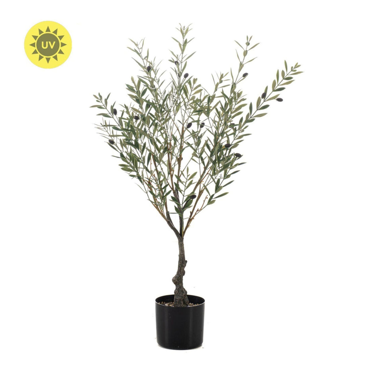 Olivier en pot UV plante artificielle