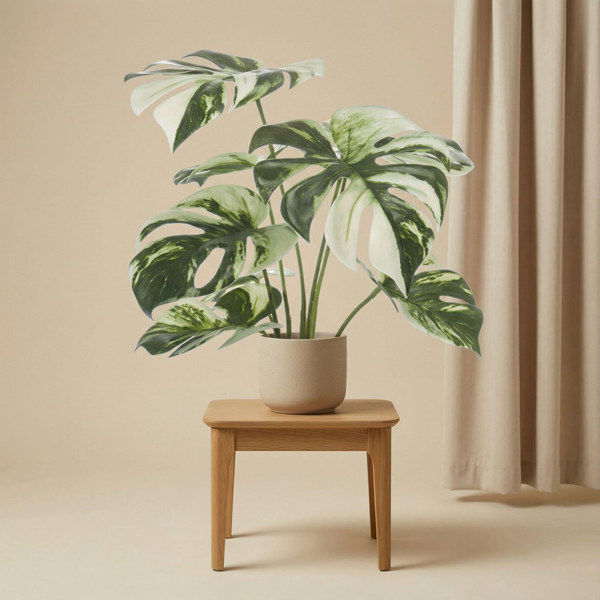 Monstera Variegata plante artificielle