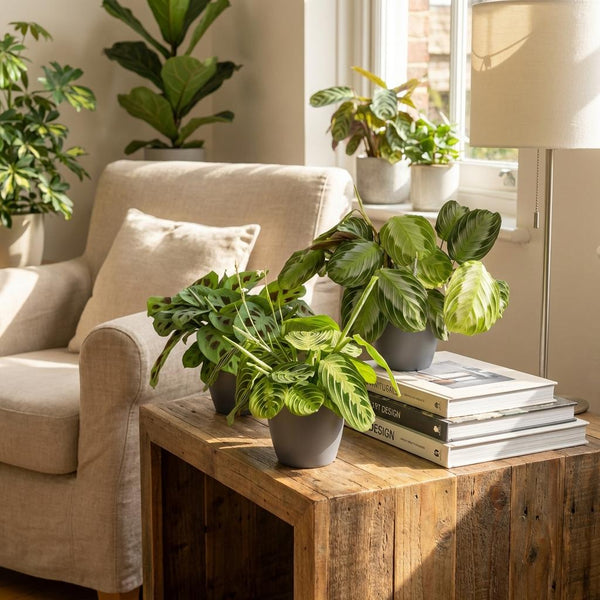 Mix Marantha x3 – Plante prière | Pet-friendly
