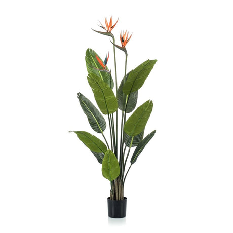 Oiseau du Paradis en Pot plante artificielle