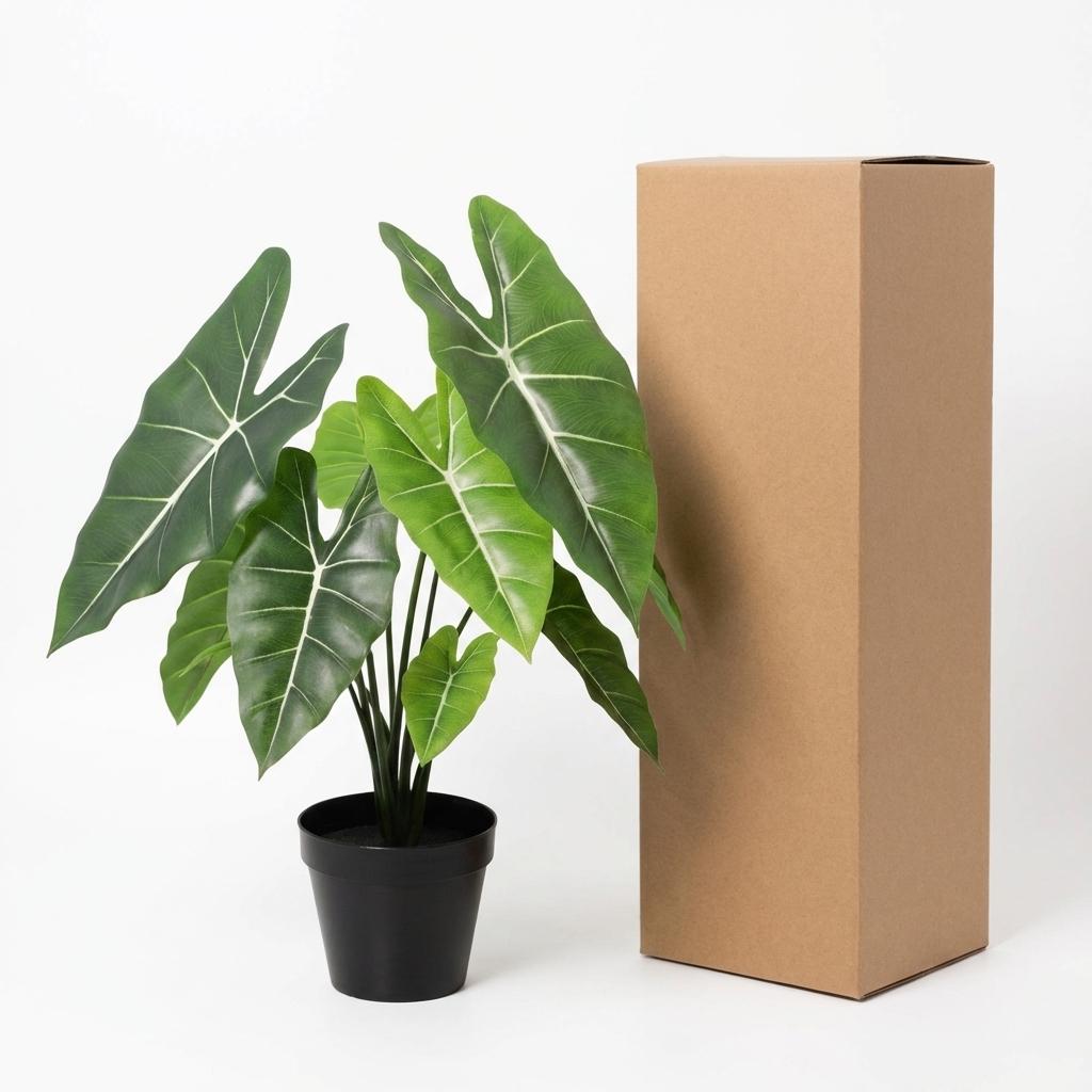 Alocasia Polly plante artificielle
