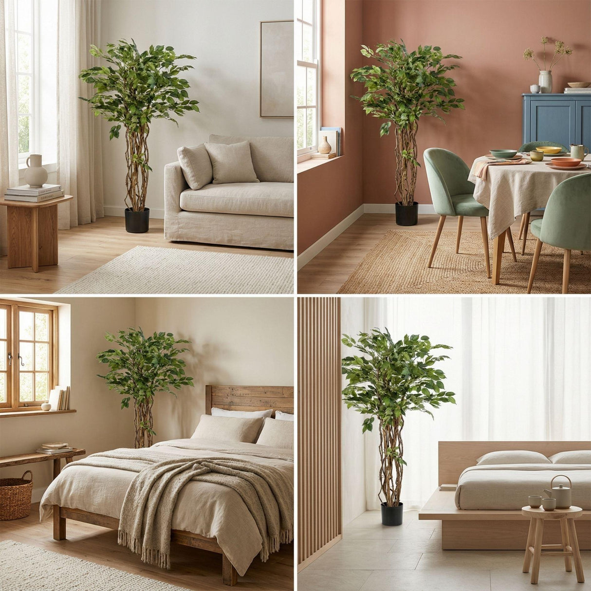 Ficus Liane Arbuste plante artificielle