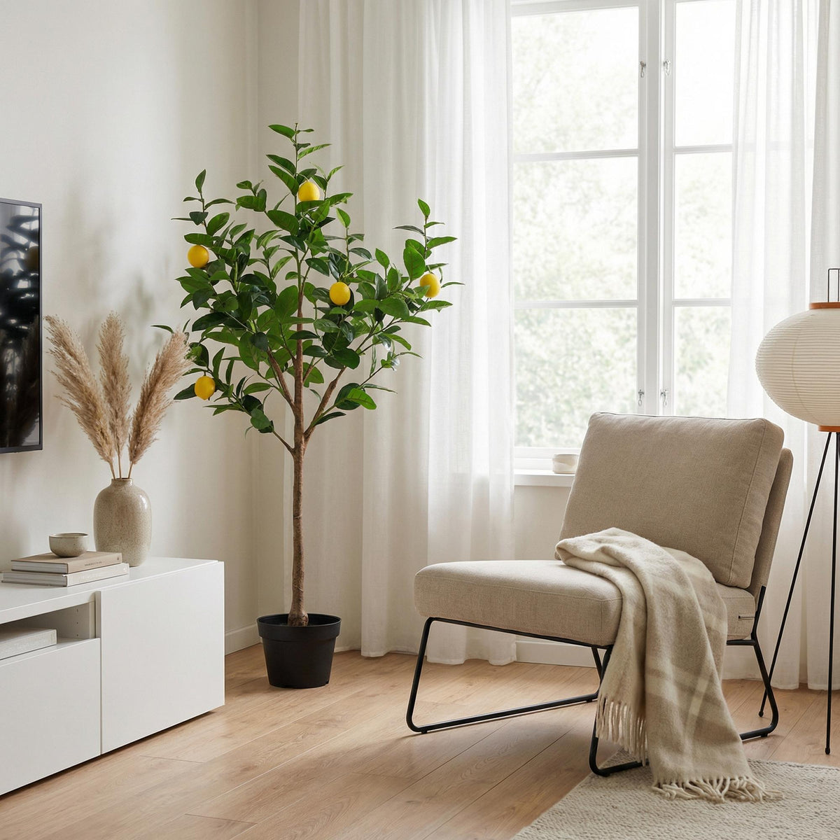 Citronnier artificiel h150cm