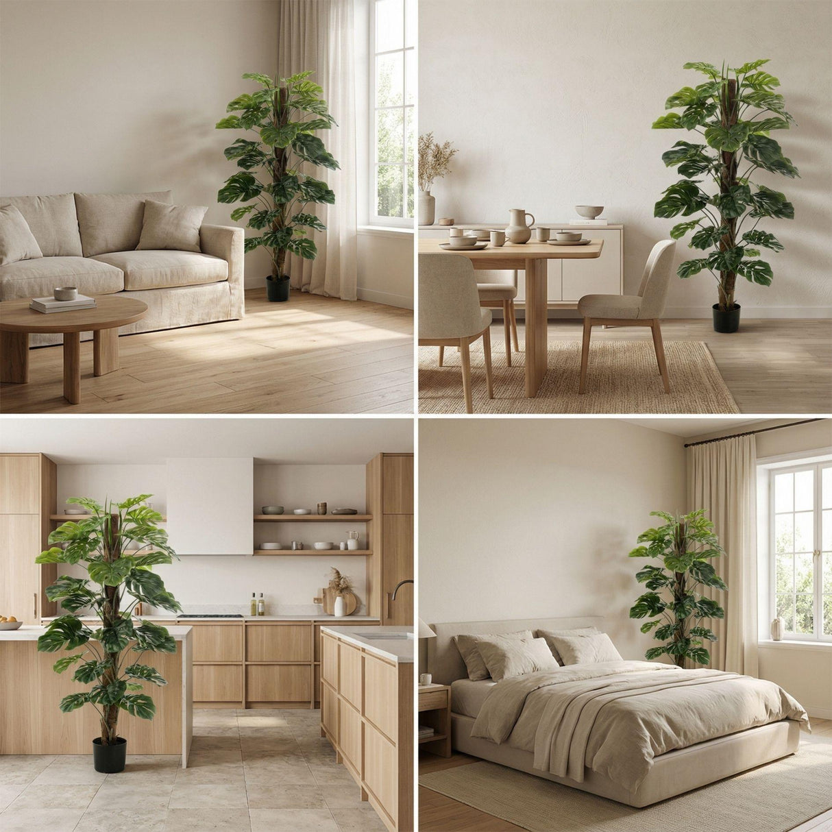 Monstera plante artificielle